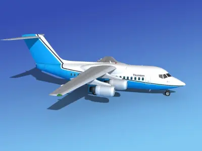 BAe 146-100 Thornton 3D model