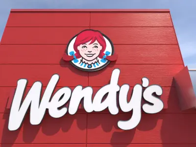 Retail-046 Wendys-003 With Site 3D model