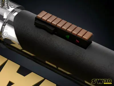 STAR WARS Kanan Jarrus Ligthsaber 3D print model