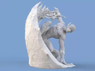 Flash DC Comics Justice league STL files for 3d printing 3D print model