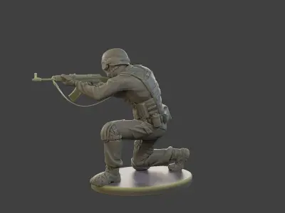 CzechSlovak Police Tactical Unit CPTU1 007 3D print model