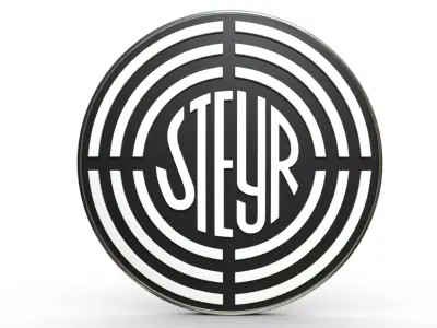 steyr logo 3D model