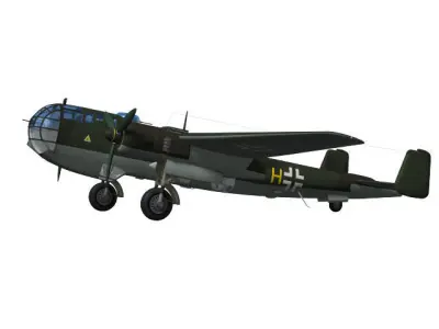 Dornier Do217 K-2 3D model
