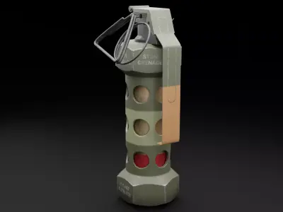 Game Ready Flash Bang Free 3D model