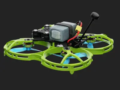 FPV drone 3D model