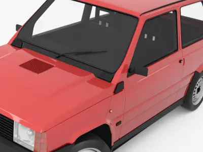 Fiat Panda 3D model purchase