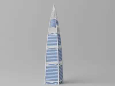 Al Faisaliah Center Riyadh Saudi Arabia 3D model