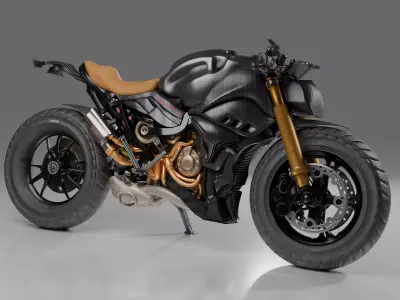 Superbike 3D Model 3D model purchase
