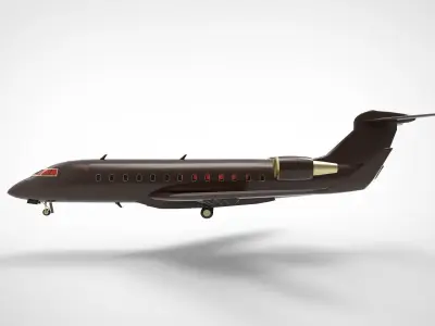 Gulfstream G650 Jet 3D model
