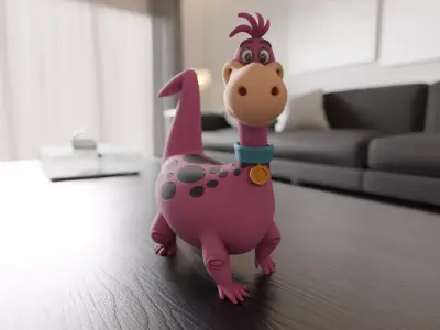 Dino pet 3D print model