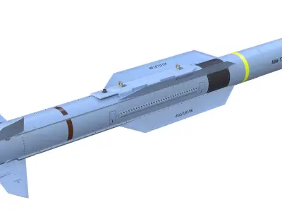 AIM-174B Gunslinger Missile 3D model