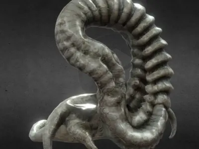 FREE Eldritch horror Inspired Creature Free 3D model