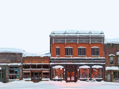 Historic Colorado Mountain Town 3D model