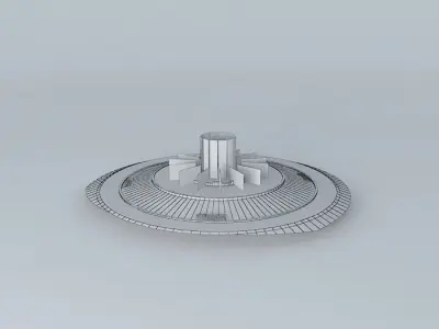 Rotonda San Vicente del Raspeig Free 3D model