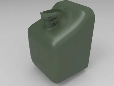 Swedish Army Jerry Can 3D model