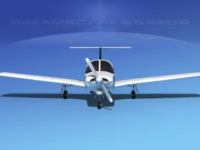 Piper Turbo Arrow III 3D model