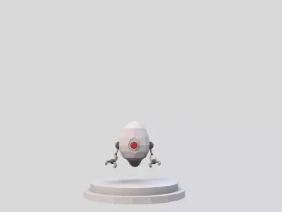 Egg bot Free 3D model