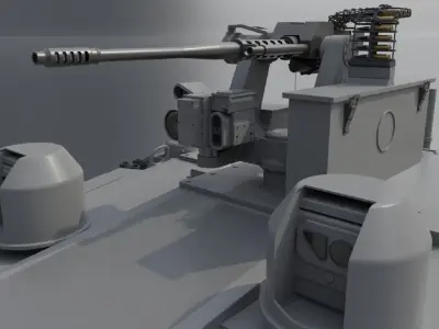 AbramsX 3D model