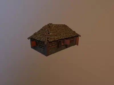 MEDIEVAL HOUSE 2 - LEVEL 1 by RogueFilmProductions 3D model
