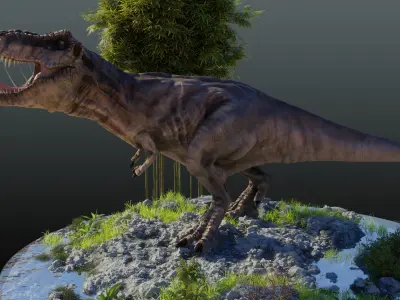 Tyrannosaurus Rex T rex Jurassic Park  3D model