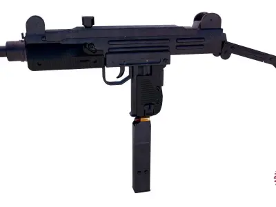 UZI MP-2 3D model