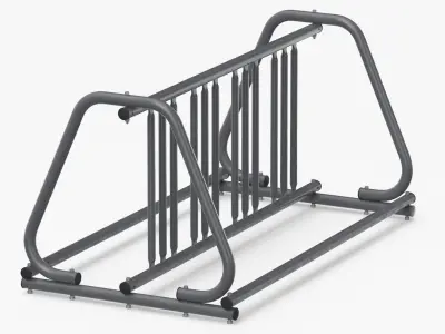 Bike Rack 04 3D model