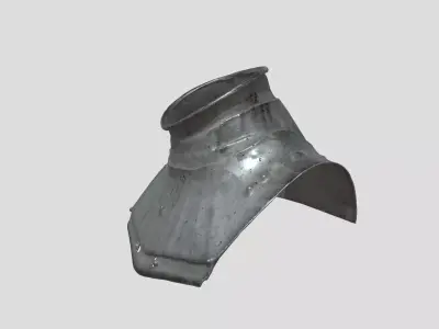 Ancient Round Shield 3D model