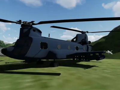 Battle Scene 3D model