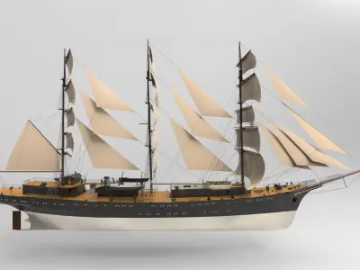 Sailing Ship Type Z 3D model