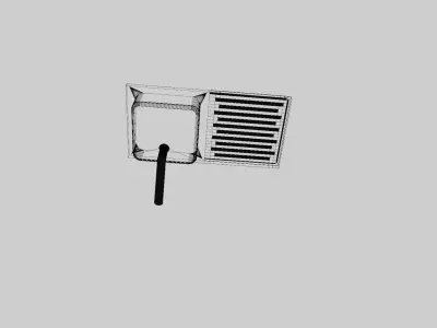 basin bathroom fan Free 3D model