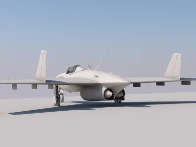 Arado E 583 3D model