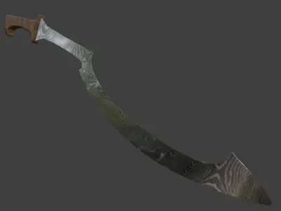 Khopesh sword 3D model