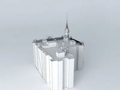 Palacio Fuentes Free 3D model