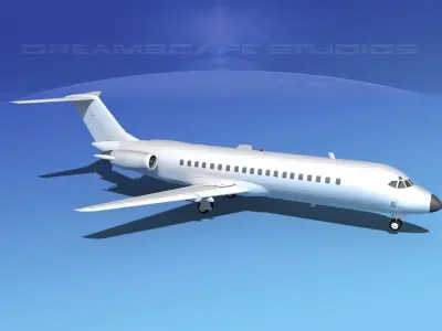 Dreamscape DS-9-50 Bare Metal 3D model