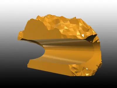 Aquarium-Ornaments fifth cave Free 3D print model