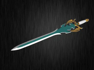 Sword type M 3D model