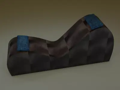 Love Bed Free 3D model