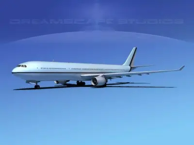 Airbus A330-300 Corporate 4 3D model