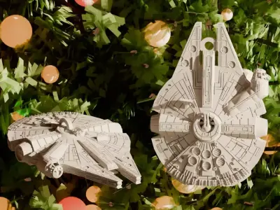 Millennium Falcon for printing 3D print model