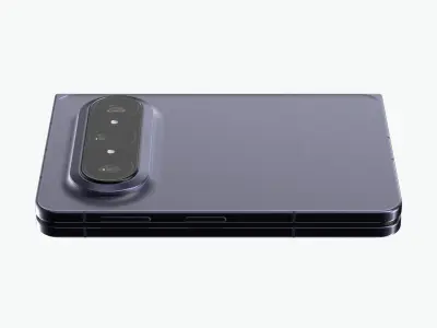 Huawei Pura X Max Phantom Black 3D model