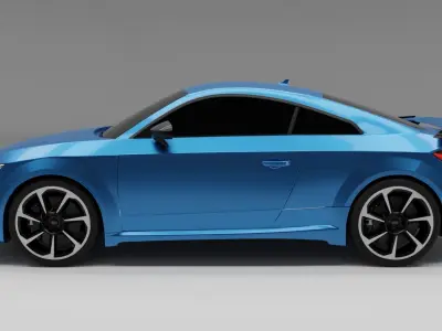 Audi RS TT 2019 Free 3D model