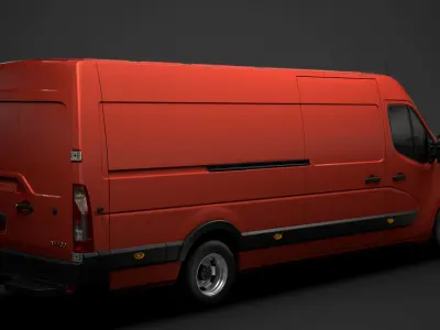 Nissan NV 400 L4H2 Van 2020 3D model