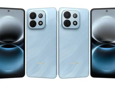 Huawei Enjoy 90 Plus All Colors 3D model