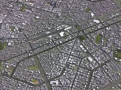 Chiayi Low-poly 3D model