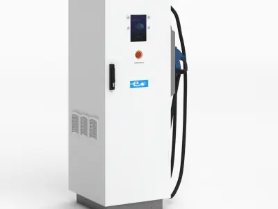 Efacec QC45 Quick EV Charging Station 3D model
