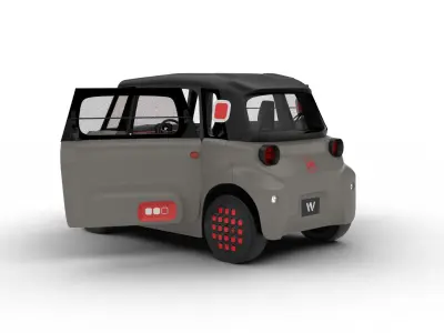 Citroen Ami 2025 HQ 3D model