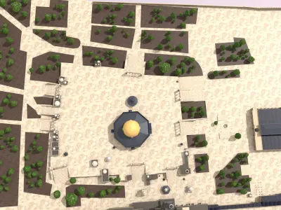 Al-Aqsa Mosque 3D model