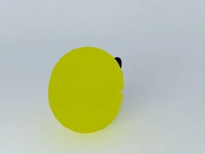Pacman circle Free 3D model
