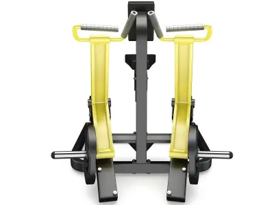 Technogym - Plate Loaded - Row 3D model