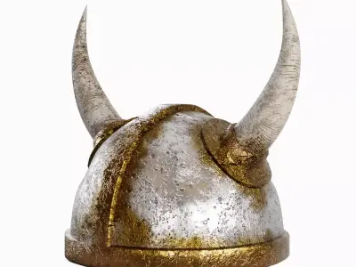 Viking Helmet Pack 3D Model Collection